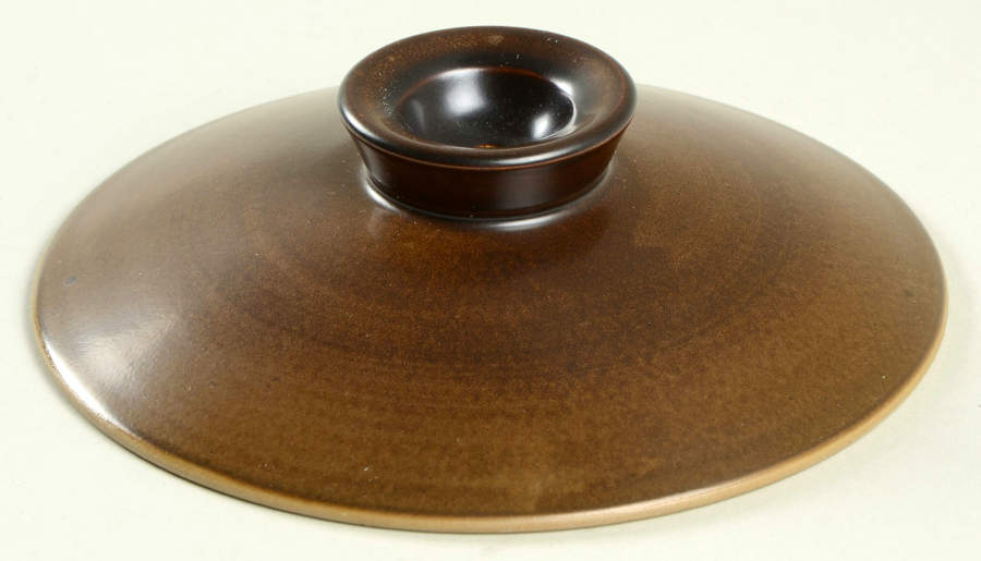 Samarkand Brown Lid for 1.5 Qt Round Casserole by Denby-Langley-1