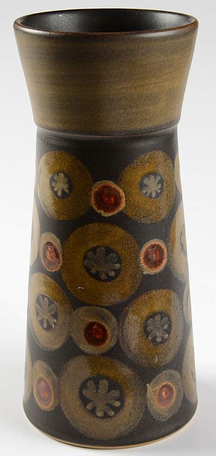 Samarkand Brown Storage Jar No Lid by Denby-Langley-1