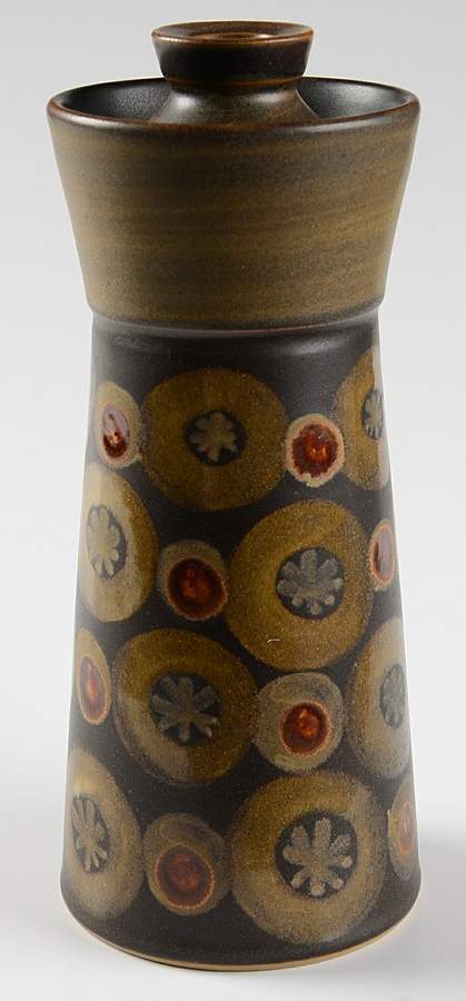 Samarkand Brown Storage Jar & Lid by Denby-Langley-1