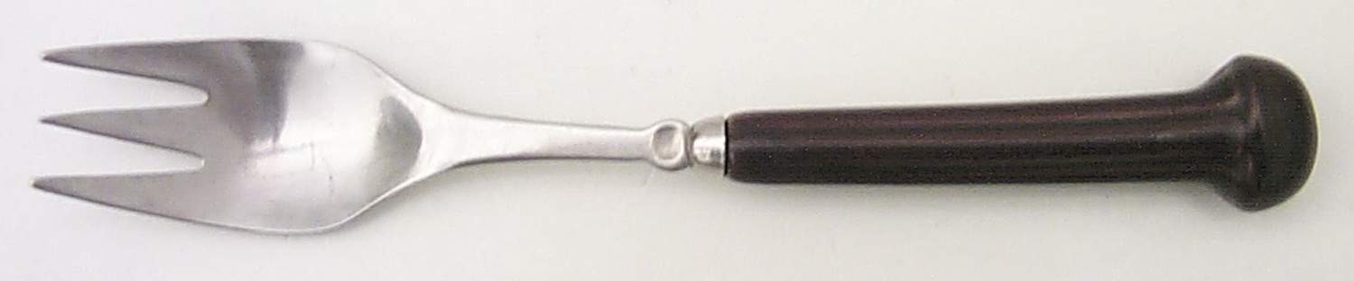 Samarkand Brown Individual Salad Fork by Denby-Langley-1
