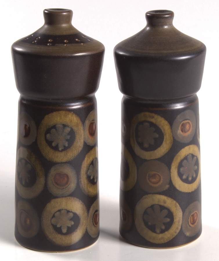 Samarkand Brown Salt & Pepper Set by Denby-Langley-1