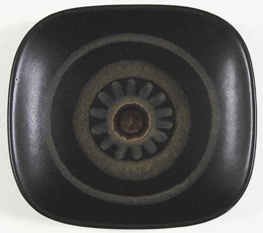 Samarkand Brown Small Ashtray by Denby-Langley-1