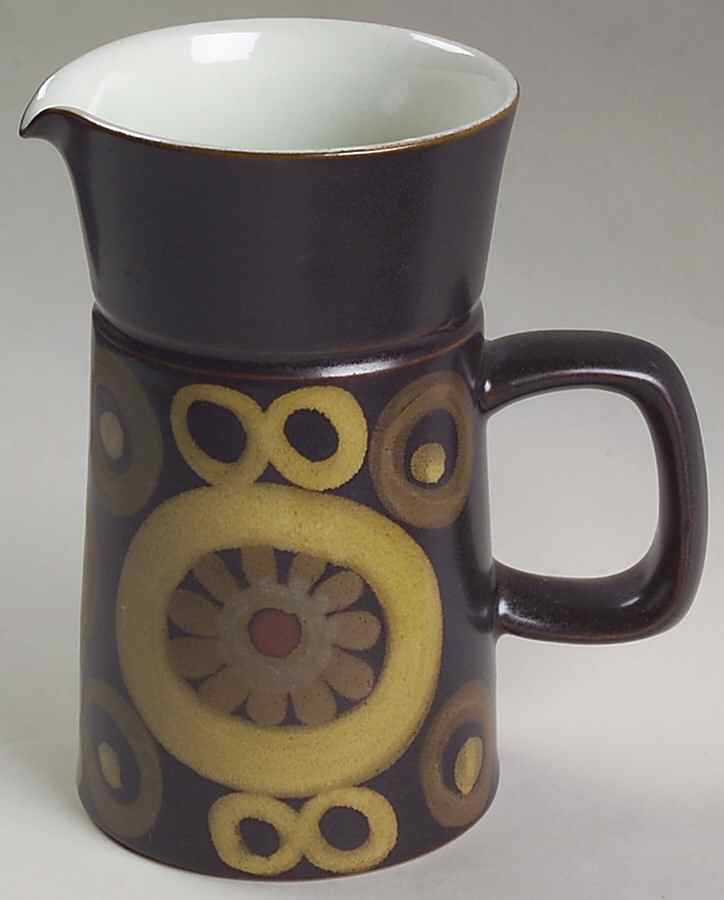 Samarkand Brown Creamer by Denby-Langley-1