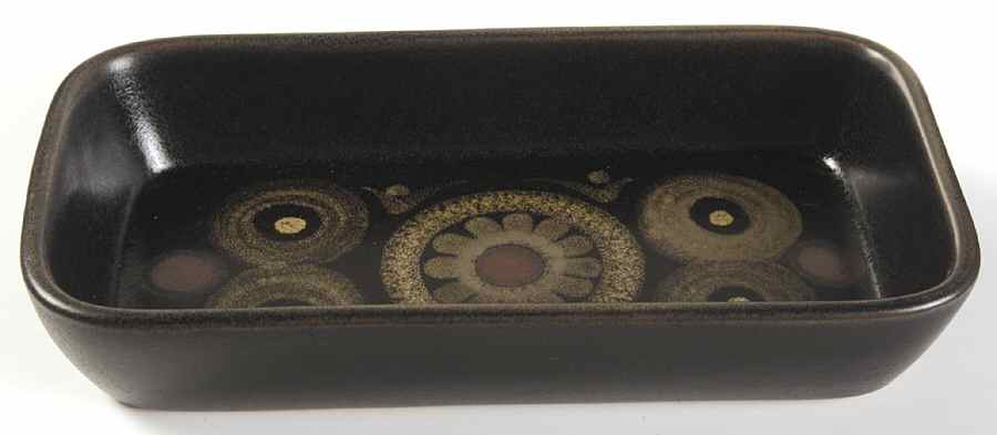 Samarkand Brown Large Hors d'Oeuvre/Relish by Denby-Langley-1