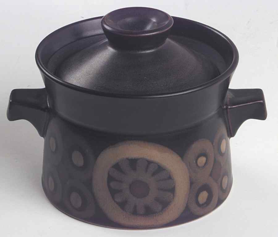 Samarkand Brown Individual Casserole & Lid by Denby-Langley-1
