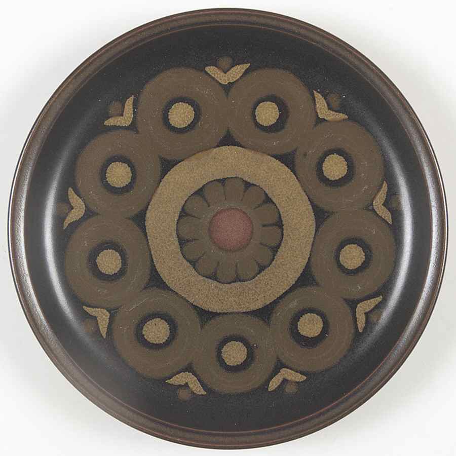 Samarkand Brown Bread & Butter Plate by Denby-Langley-1