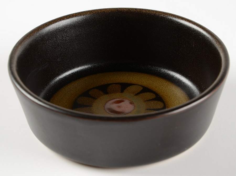 Samarkand Brown Lazy Susan-Center Section by Denby-Langley-1