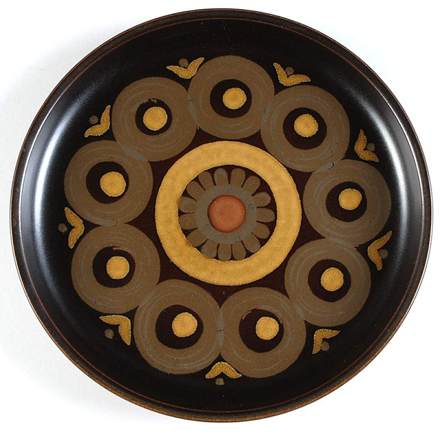 Samarkand Brown Dinner Plate by Denby-Langley-1