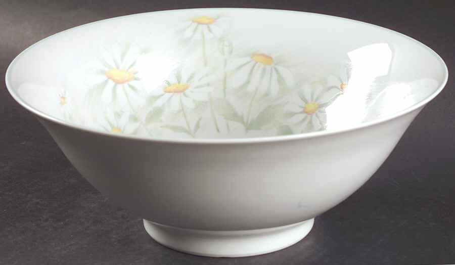 Serenade (Fine Porcelain) 9" Round Vegetable Bowl by Denby-Langley-1