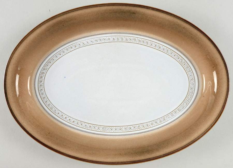 Seville 12" Oval Serving Platter by Denby-Langley-1