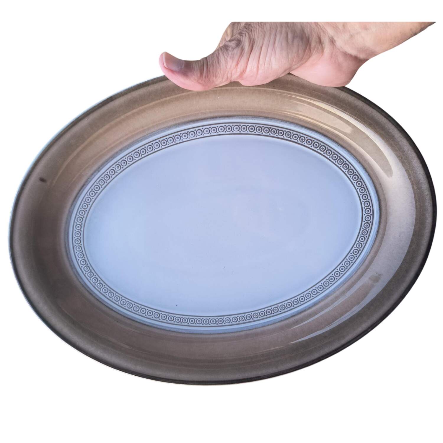 Seville 13" Oval Baker by Denby-Langley-1
