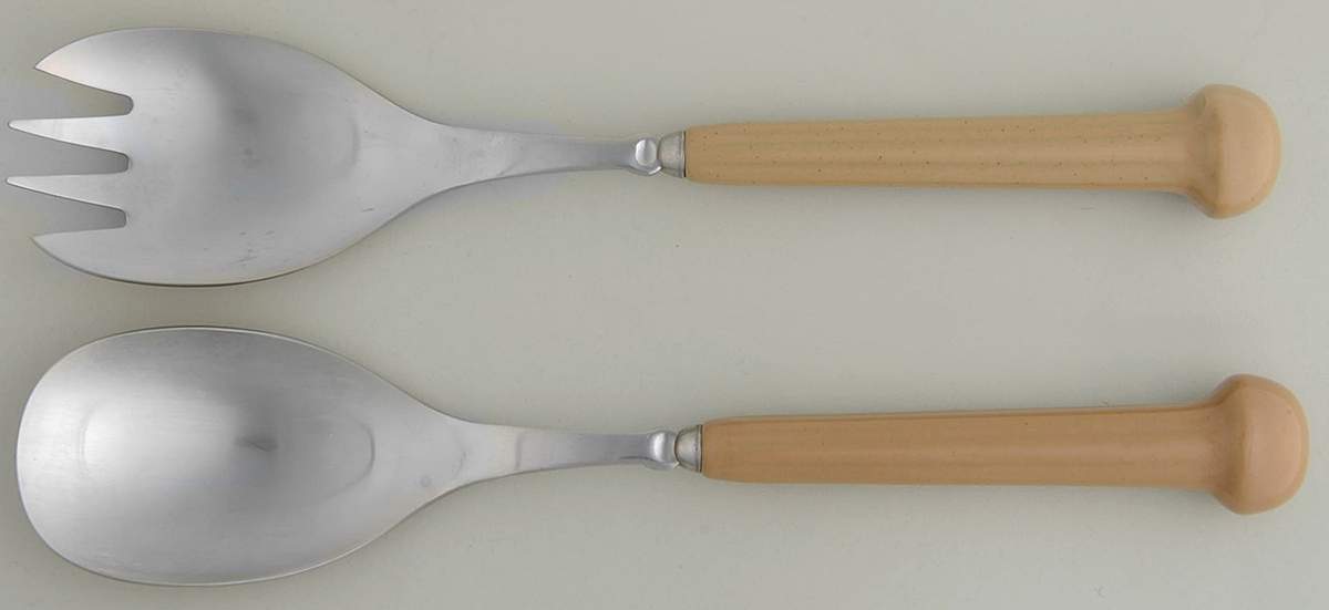 Seville (2 Piece) Salad Set with Stainless Bowl by Denby-Langley-1
