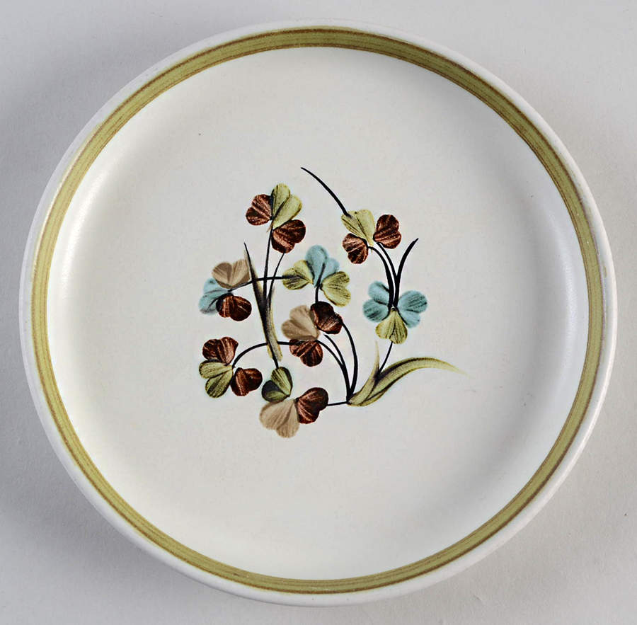 Shamrock Bread & Butter Plate by Denby-Langley-1