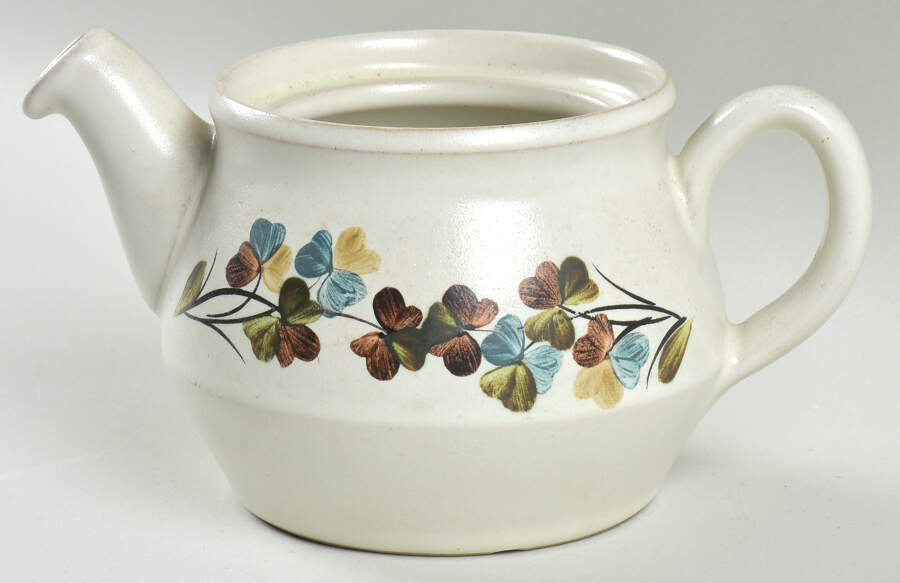 Shamrock Mini Teapot No Lid by Denby-Langley-1