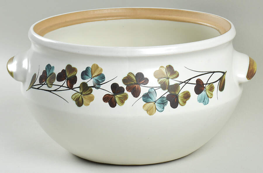 Shamrock 2 Qt Round Covered Casserole No Lid by Denby-Langley-1