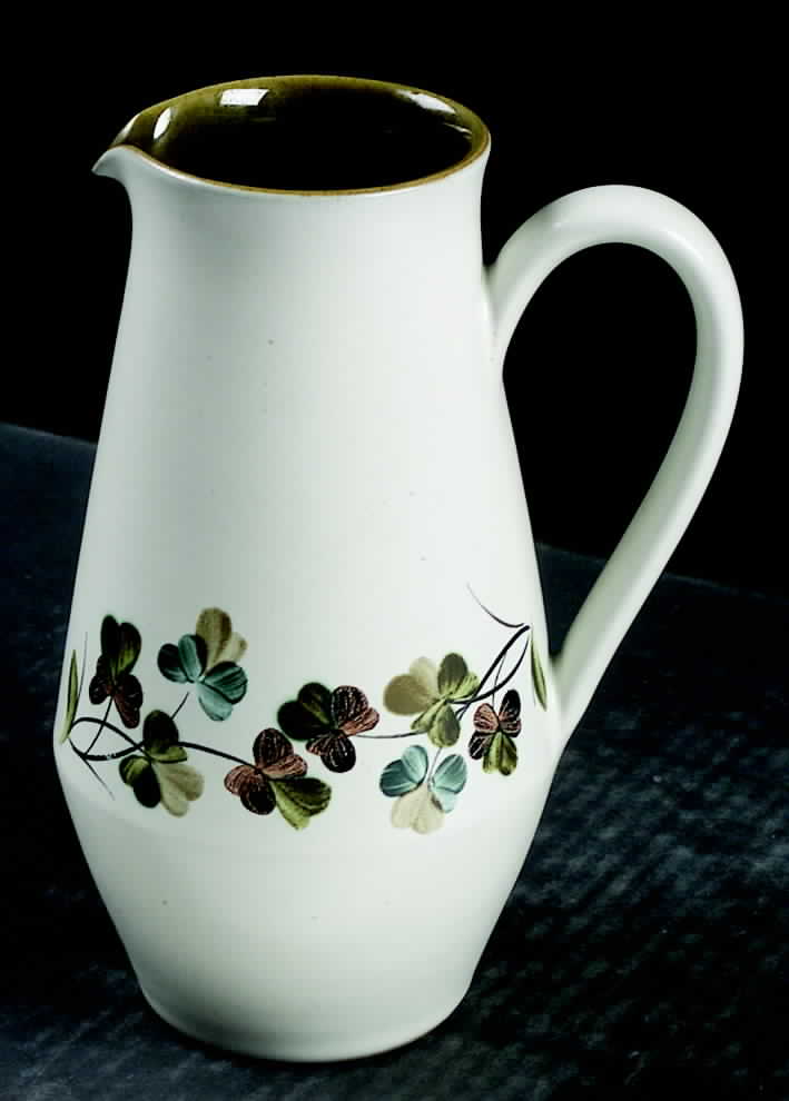Shamrock 28 Oz Pitcher by Denby-Langley-1