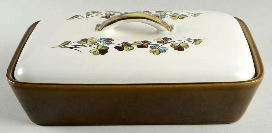 Shamrock Rectangular Covered Vegetable by Denby-Langley-1