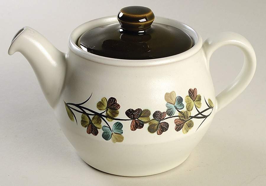Shamrock Mini Teapot & Lid by Denby-Langley-1
