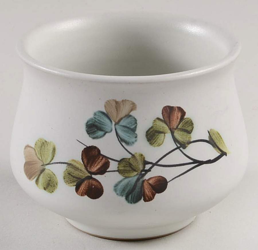 Shamrock Mini Open Sugar Bowl by Denby-Langley-1
