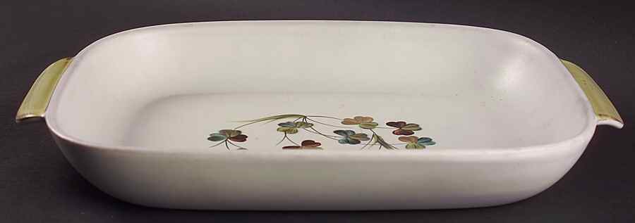 Shamrock 14" Rectangular Baker by Denby-Langley-1