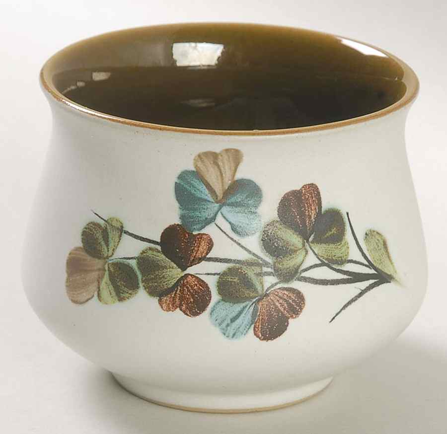 Shamrock Mini Open Sugar Bowl by Denby-Langley-1