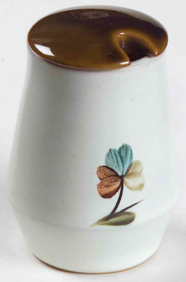 Shamrock Mustard Jar & Lid by Denby-Langley-1