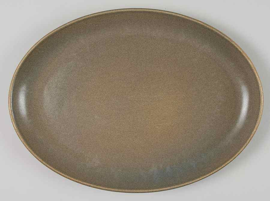 Sherwood 11" Oval Serving Platter by Denby-Langley-1