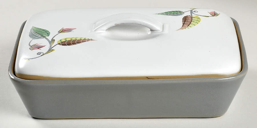 Spring Rectangular Covered Divided Vegetable by Denby-Langley-1