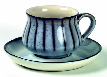 Studio Flat Cup & Saucer Set by Denby-Langley-1