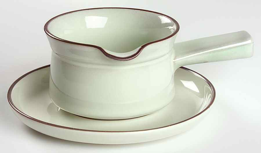Summit (Celadon) Gravy Boat & Underplate by Denby-Langley-1