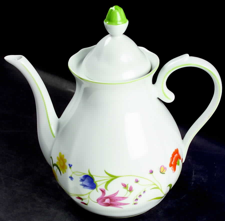 Tea Party Coffee Pot & Lid by Denby-Langley-1
