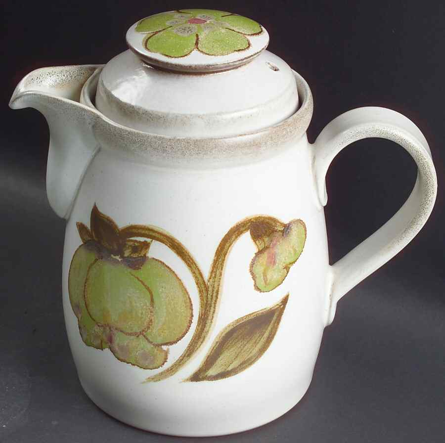 Troubadour Small Coffee Pot & Lid by Denby-Langley-1