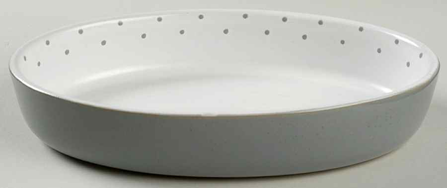 Twilight (Dots) 11" Oval Baker by Denby-Langley-1