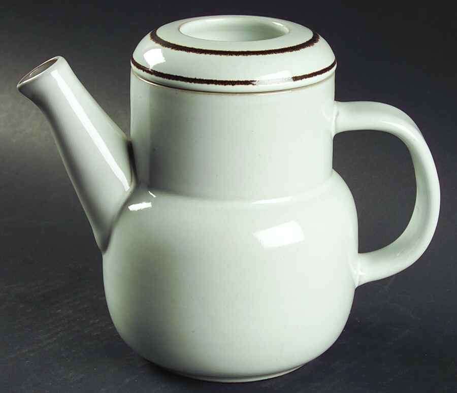 Vanilla Coffee Pot & Lid by Denby-Langley-1