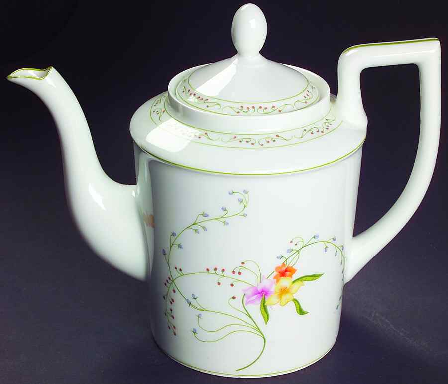 Wild Bouquet Teapot & Lid by Denby-Langley-1