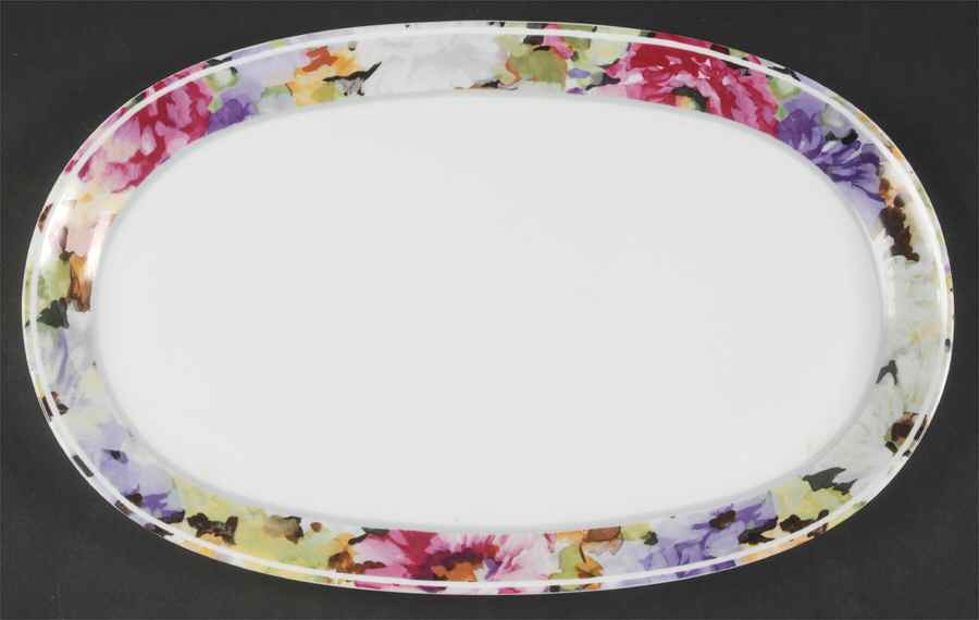 Alhambra 14" Oval Serving Platter by Philippe Deshoulieres-1