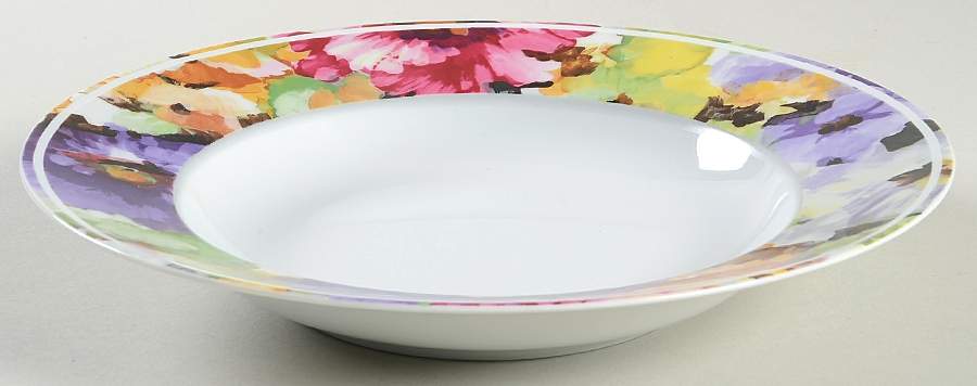 Alhambra Rim Soup Bowl by Philippe Deshoulieres-1