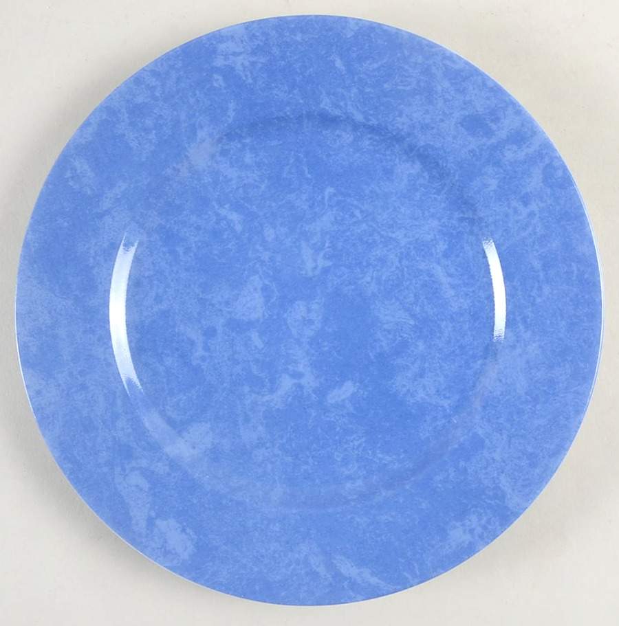 Aquarius Blue Bread & Butter Plate by Philippe Deshoulieres-1