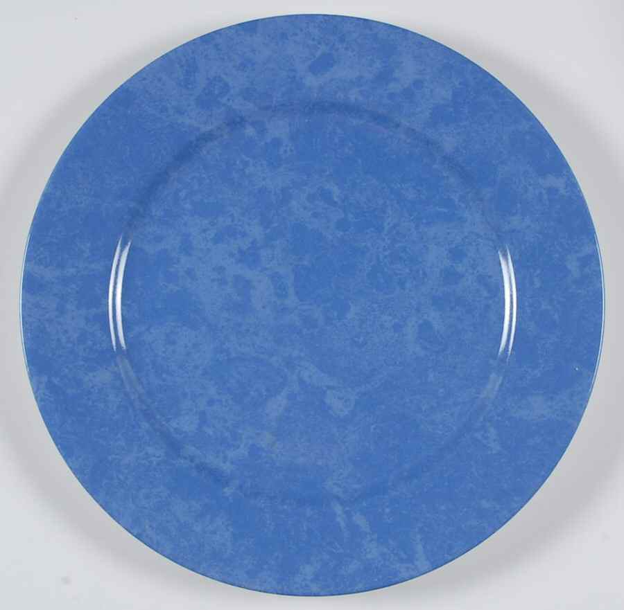 Aquarius Blue Service Plate (Charger) by Philippe Deshoulieres-1