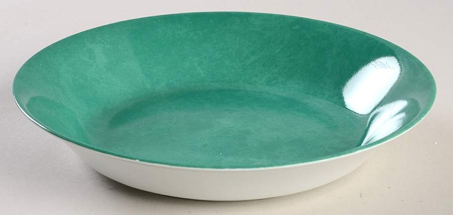 Aquarius Green Soup/Cereal Bowl by Philippe Deshoulieres-1