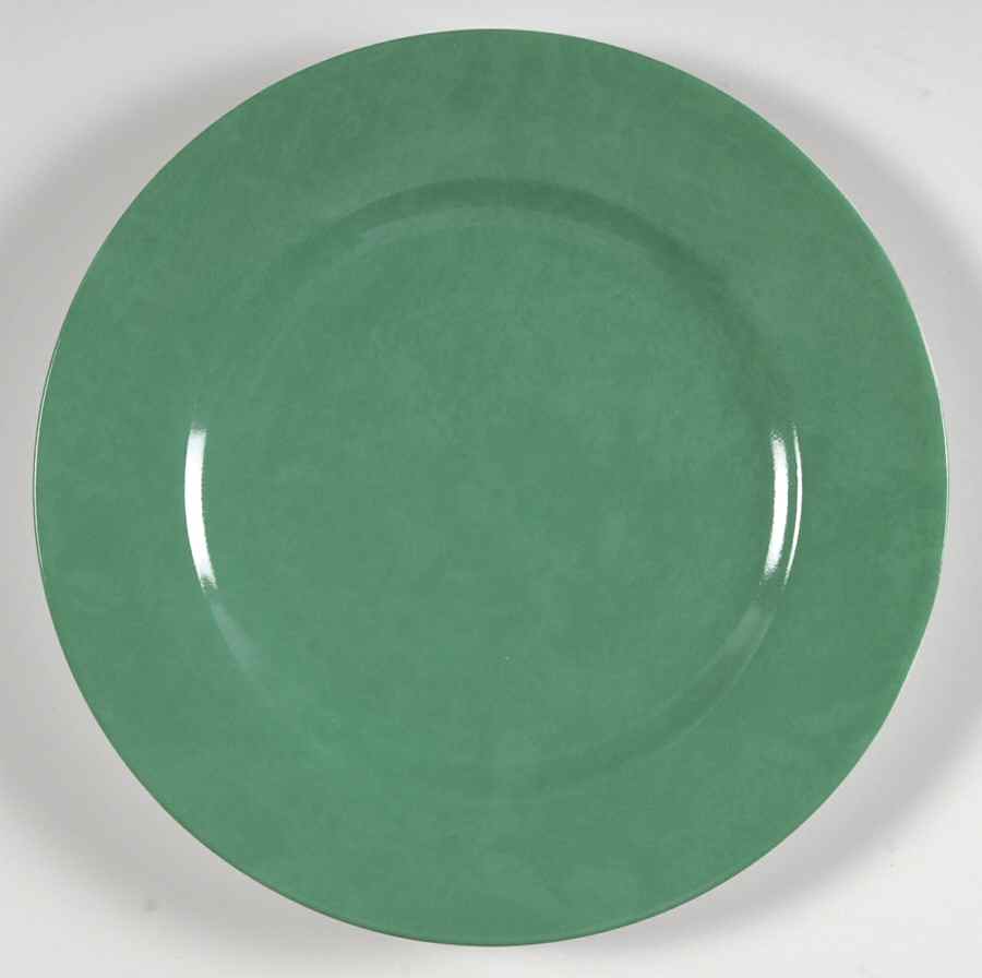 Aquarius Green Bread & Butter Plate by Philippe Deshoulieres-1