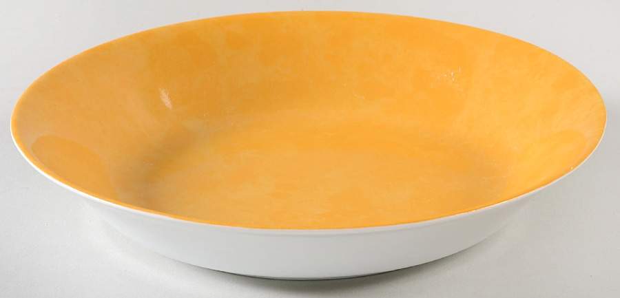 Aquarius Yellow Soup/Cereal Bowl by Philippe Deshoulieres-1