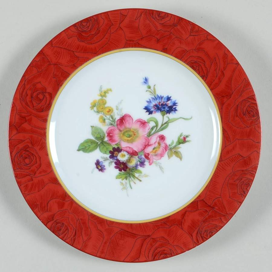 Baudelaire Bread & Butter Plate by Philippe Deshoulieres-1