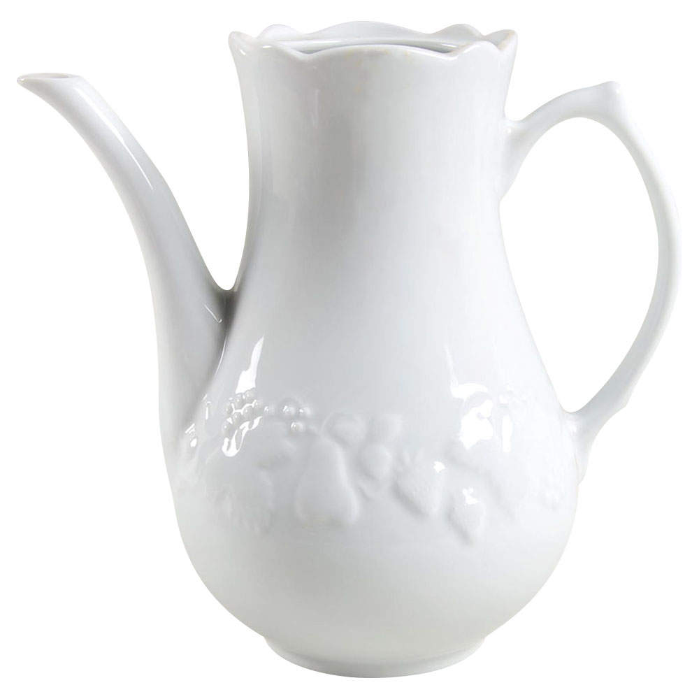 California (Blanc De Blanc) Coffee Pot No Lid by Philippe Deshoulieres-1