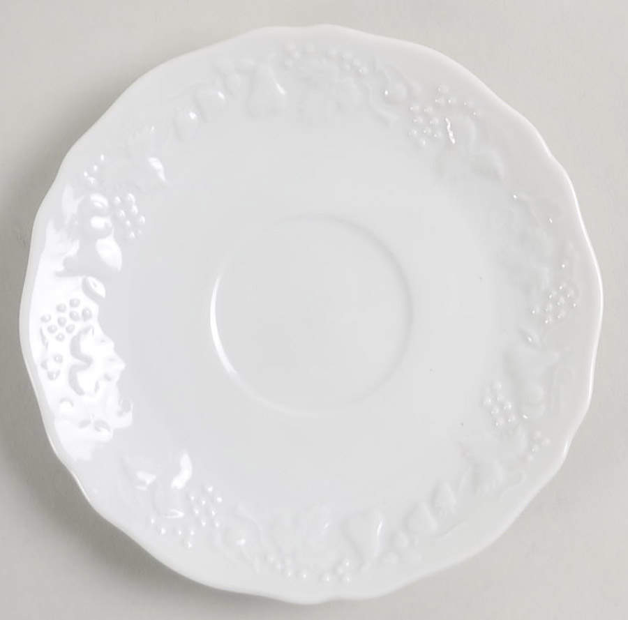 California (Blanc De Blanc) Saucer by Philippe Deshoulieres-1