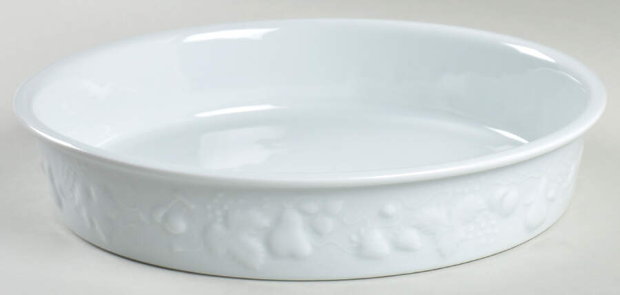 California (Blanc De Blanc) 11" Round Pastry Baker by Philippe Deshoulieres-1
