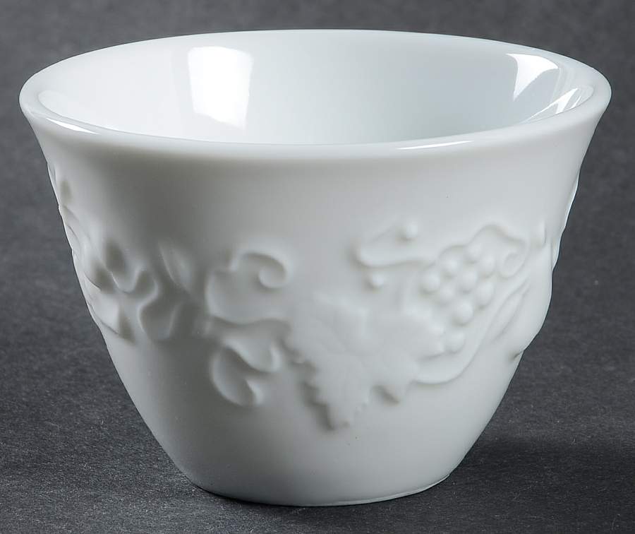 California (Blanc De Blanc) Arabic Flat Cup by Philippe Deshoulieres-1