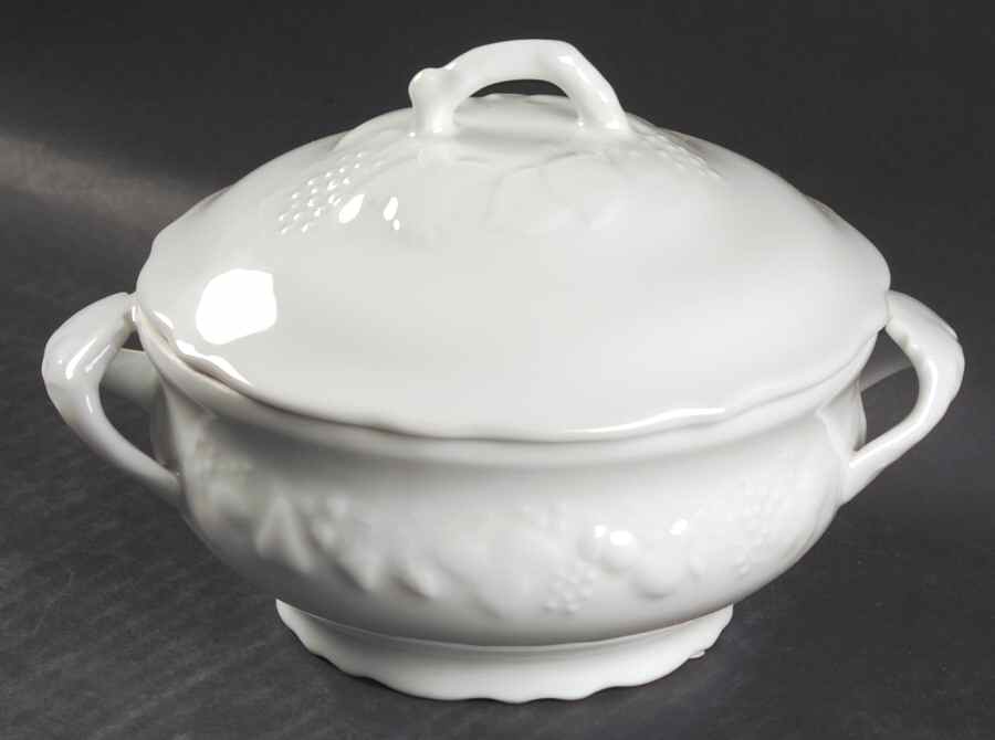 California (Blanc De Blanc) Individual Casserole & Lid by Philippe Deshoulieres-1