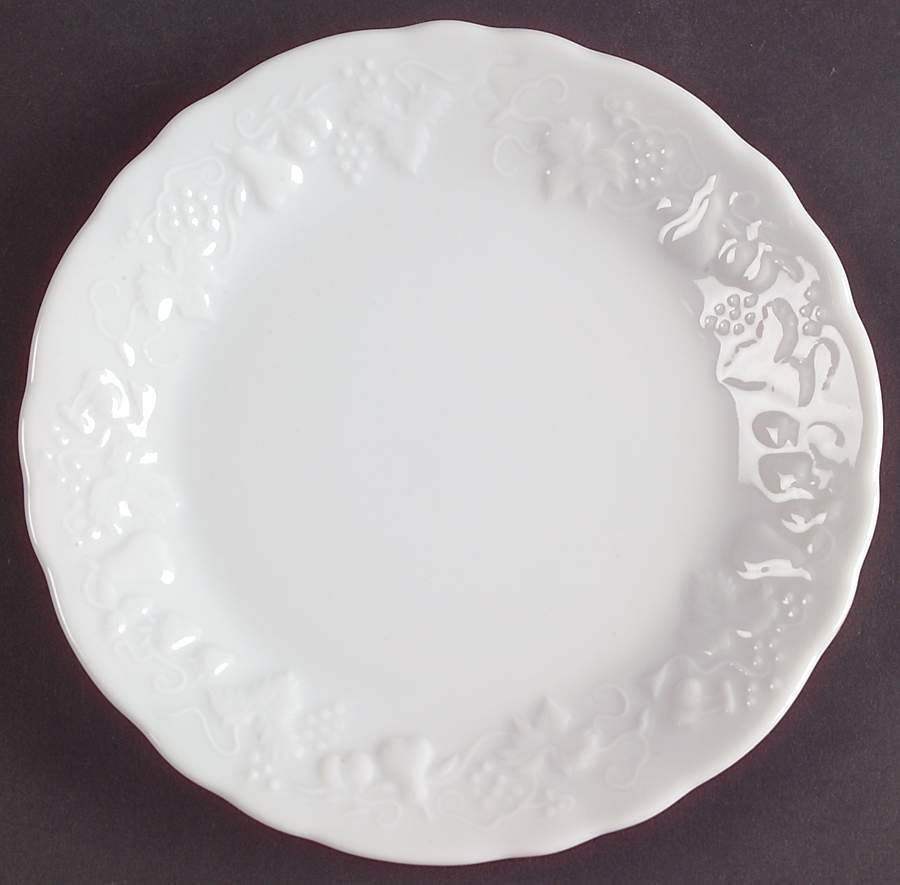 California (Blanc De Blanc) Canape Plate by Philippe Deshoulieres-1