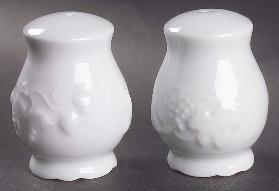 California (Blanc De Blanc) Salt & Pepper Set by Philippe Deshoulieres-1